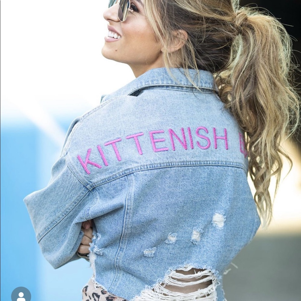 Kittenish ripped denim jacket - Picture 2 of 6